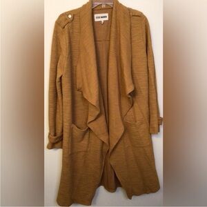 Steve Madden Open Front  Duster jacket Size Small